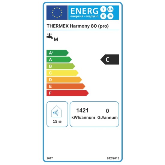 Thermex Harmony PRO 80L Water Heater
