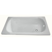 Akcija! Metalinė vonia 130cm su nežymiais transportavimo įbrėžimais