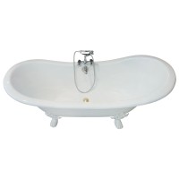 Ketinė vonia su liūto kojom 30007