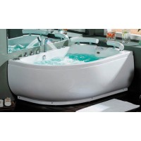 Массажная ванна B1510 правая с воздушном массажом и с гидромажом