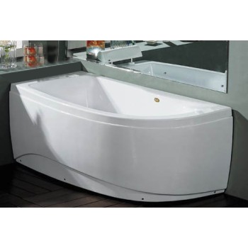 Akrilinė vonia B1680 kairinė 150cm empty Akrilinė vonia B1680 kairinė 150cm empty