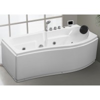 Jacuzzi AMIL EU-018B right with water, air massage and water heater