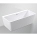 Acrylic bathtub MIRA 205 white