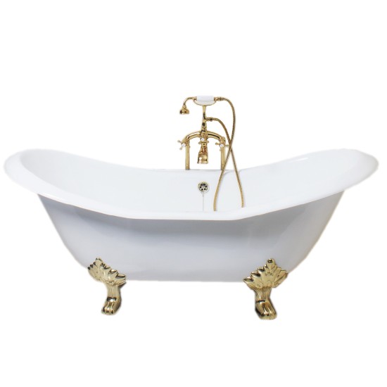 Cast iron bathtub WAVE 183x77x77