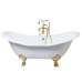 Cast iron bathtub WAVE 183x77x77