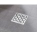 Nutekamasis latakas SN501 10,5x10,5, iš plastiko su nerūdijančiomis grotelėmis