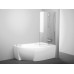 CVSK1 Rosa 160/170 D blizgi+stiklas Transparent