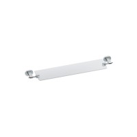 CR 500.00 Stiklinė lentynėlė (matinis stiklas) , 64 cm, chromas