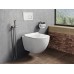 Chrome WC Valdymo mygtukas, baltas