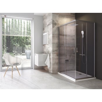 BLRV2K-120 satinas+stiklas Transparent