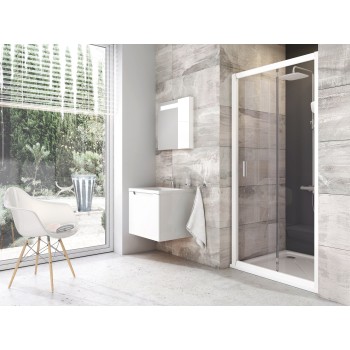 BLDP2-100 balta+stiklas Transparent BLDP2-100 balta+stiklas Transparent