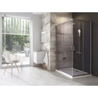 BLRV2K-80 satinas+stiklas Transparent