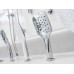 958.00CR Dušo galvutė Air, 3 funkcijų, chromas