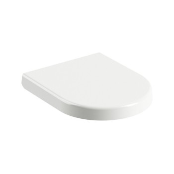 WC unitazo dangtis Uni Chrome, baltas