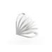 WC unitazo dangtis Uni Chrome, baltas
