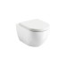 WC unitazo dangtis Uni Chrome, baltas