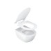 WC unitazo dangtis Uni Chrome Slim, baltas