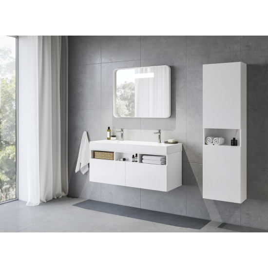 SD Natural 120 spintelė po praustuvu balta