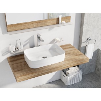 Keraminis praustuvas Ceramic Slim R 55, baltas