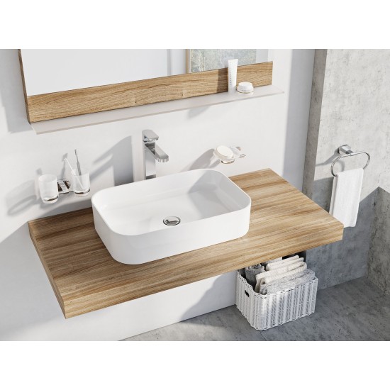 Keraminis praustuvas Ceramic Slim R 55, baltas