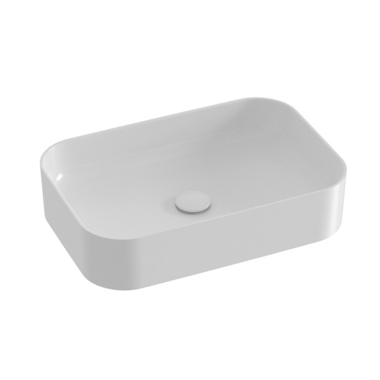 Keraminis praustuvas Ceramic Slim R 55, baltas