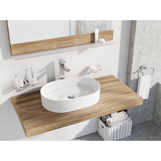 Keraminis praustuvas Ceramic Slim O 55, baltas