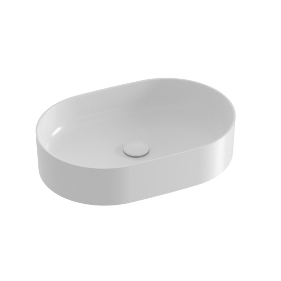 Keraminis praustuvas Ceramic Slim O 55, baltas