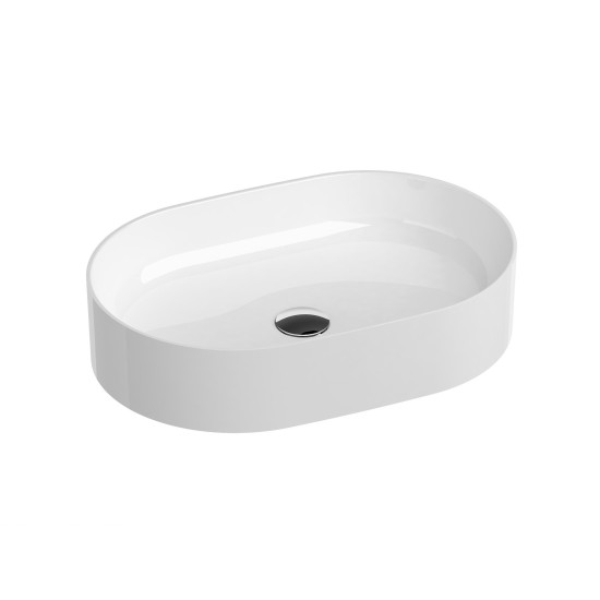 Keraminis praustuvas Ceramic Slim O 55, baltas