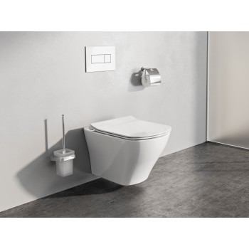 WC Classic RimOff, pakabinamas, baltas WC Classic RimOff, pakabinamas, baltas