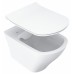 WC Classic RimOff, pakabinamas, baltas
