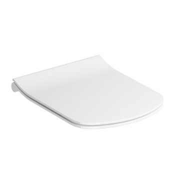 WC unitazo dangtis Classic Slim, baltas