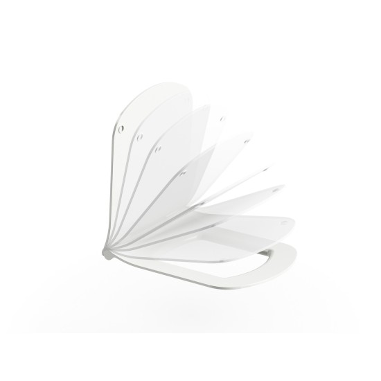 WC unitazo dangtis Classic Slim, baltas