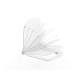WC unitazo dangtis Classic Slim, baltas