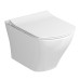 WC unitazo dangtis Classic Slim, baltas