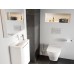 WC unitazo dangtis Classic Slim, baltas