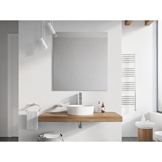 Keraminis praustuvas Uni Slim 40, baltas