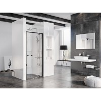PDOP1-80 juoda+stiklas Transparent