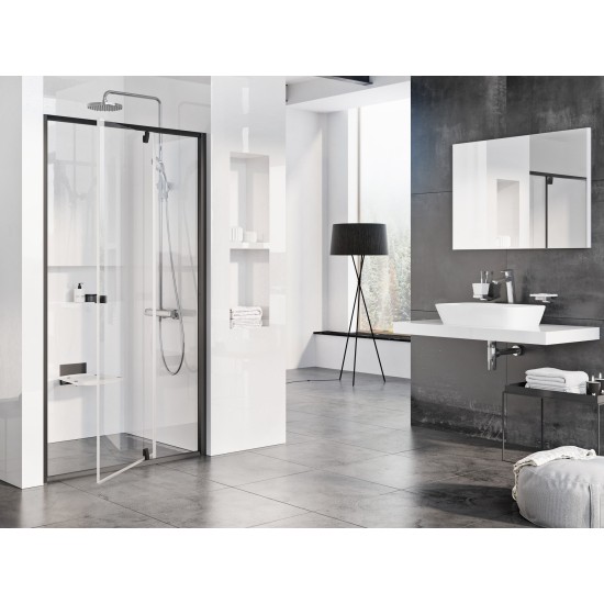 PDOP2-100 juoda+stiklas Transparent