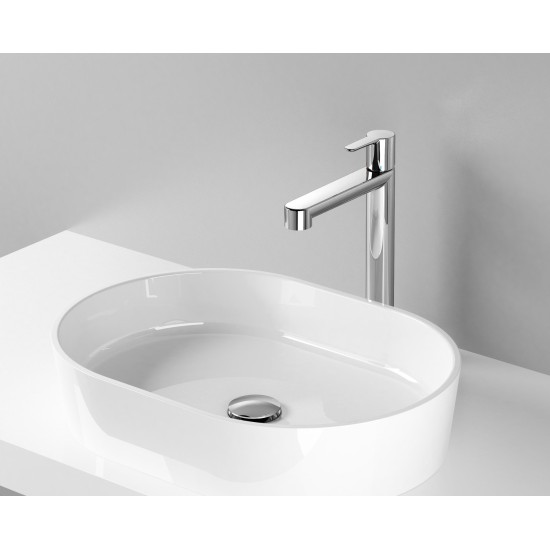 PU 015.00CR Praustuvo maišytuvas 322 mm be dugno vožtuvo, chromas
