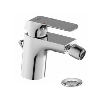 FL 055.00CR Bidė maišytuvas 121 mm su dugno vožtuvu, chromas