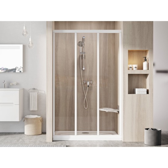 ASDP3-100 198 balta+stiklas Transparent