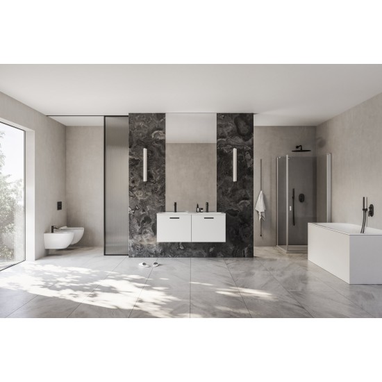 Vonia Chrome slim 150x70