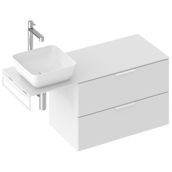 Rankšluosčių laikiklis Comfort, baltas