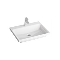 Praustuvas Comfort 60, su skyle maišytuvui ir perpildymui
