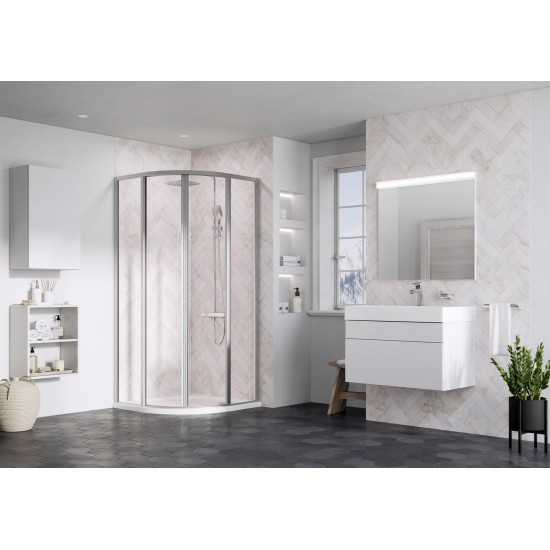 SKCP4-90 195 satinas+stiklas Transparent