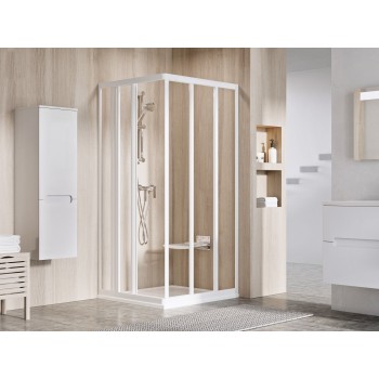 ASRV3 90 198, balta+stiklas Transparent ASRV3 90 198, balta+stiklas Transparent