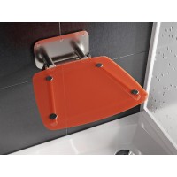 Dušo sėdynė Ovo B II, orange/nerūdijančio plieno