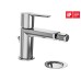 PU 055.00CR Bidė maišytuvas 151 mm su dugno vožtuvu, chromas