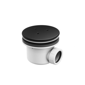 Dušo padėklo sifonas Professional 90 mm, juodas Dušo padėklo sifonas Professional 90 mm, juodas