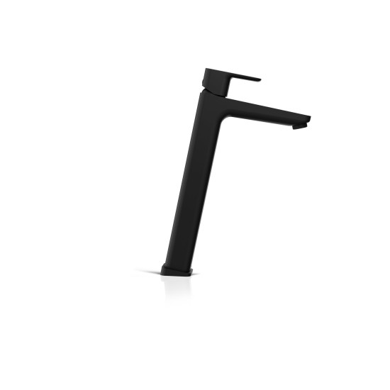 TD F 015.20BLM Praustuvo maišytuvas 334 mm, be dugno vožtuvo, matinės juodos